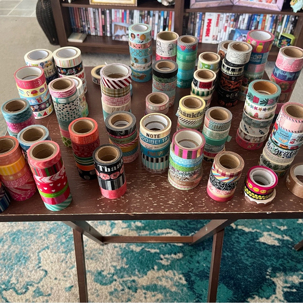 Colorful Decorative Washi Tape Set Lot